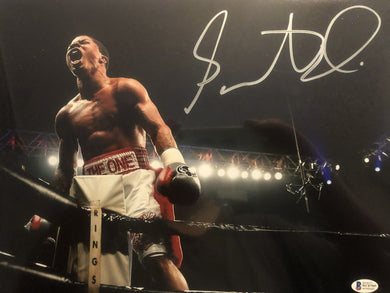 Gervonta Tank Davis Autographed Signed 11x14 Boxing Photo Beckett