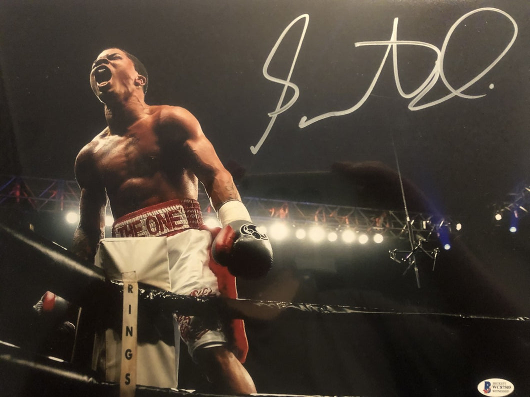 Gervonta Tank Davis Autographed Signed 11x14 Boxing Photo Beckett ā  iconsofboxing.com
