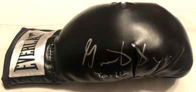 Gervonta Tank Davis Autographed Signed Everlast Black Boxing Glove Rare!