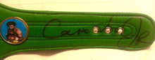 Hector "Machito" Camacho jr. Signed autographed Boxing WBC Championship Mini Belt