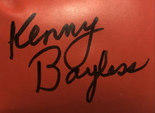 Kenny Bayless Autographed Everlast Boxing Glove in Black signature certified