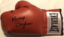 Kenny Bayless Autographed Everlast Boxing Glove in Black signature certified
