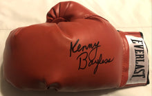 Kenny Bayless Autographed Everlast Boxing Glove in Black signature certified