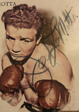 Jake La Motta Signed Autographed Rare Boxing Card Certified