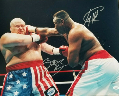 thumbnail interactive-video image 1 of BUTTERBEAN Signed Autograph Photo – Boxing Legend, PRE-PRINTED Signature, 8x10 1 of 3