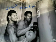 Leon Spinks Michael Spinks signed 11x14 photo Olympic Gold Hvywt champs JSA COA