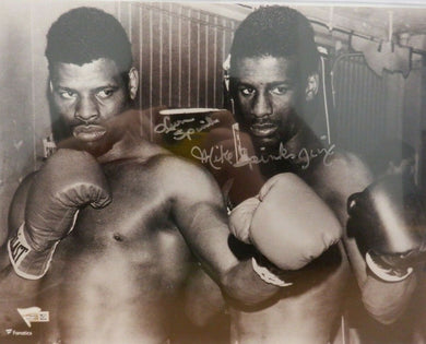 Leon Spinks Michael Spinks Signed Autographed 11x14 photo Fanatics