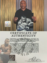 Mike Tyson Autographed Signed 16x20 Photo w/ White Tiger ASI Proof