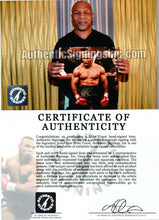 Mike Tyson Autographed Signed 16x20 Photo "IN RAGE" ASI Proof