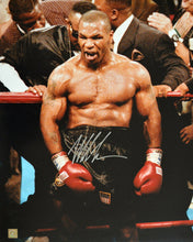 Mike Tyson Autographed Signed 16x20 Photo "IN RAGE" ASI Proof