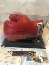 Muhammad Ali Autographed Red Everlast Old Vintage Boxing Gloves