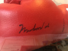 Muhammad Ali Autographed Red Everlast Old Vintage Boxing Gloves