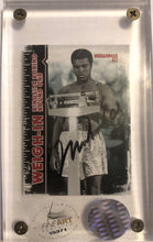 Muhammad Ali Autographed Signed in black Rare Boxing Card Certified.