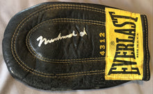 Muhammad Ali Autographed Signed in Silver Vintage Everlast Speedbag Glove.