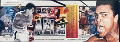 Muhammad Ali Signed Color 24x12 Size rare autographed Photo Online Authentics