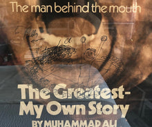 Muhammad Ali Signed Rare 1 of 1 Piece HUGE Size B/W Photo sketch and dated.