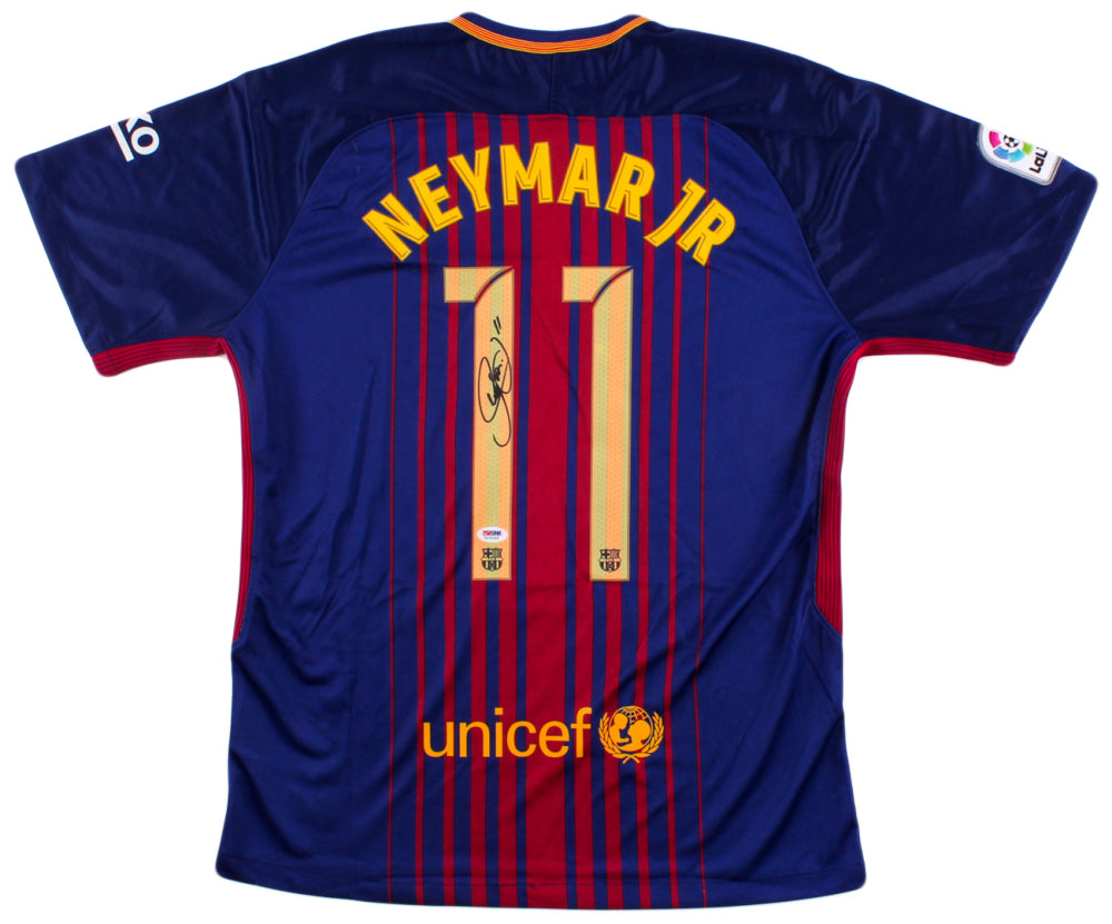 Neymar Signed Nike Barcelona Jersey (PSA COA)