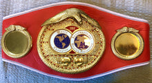 Oleksandr Usyk autographed Rare Champ IBF Belt, signed in person.