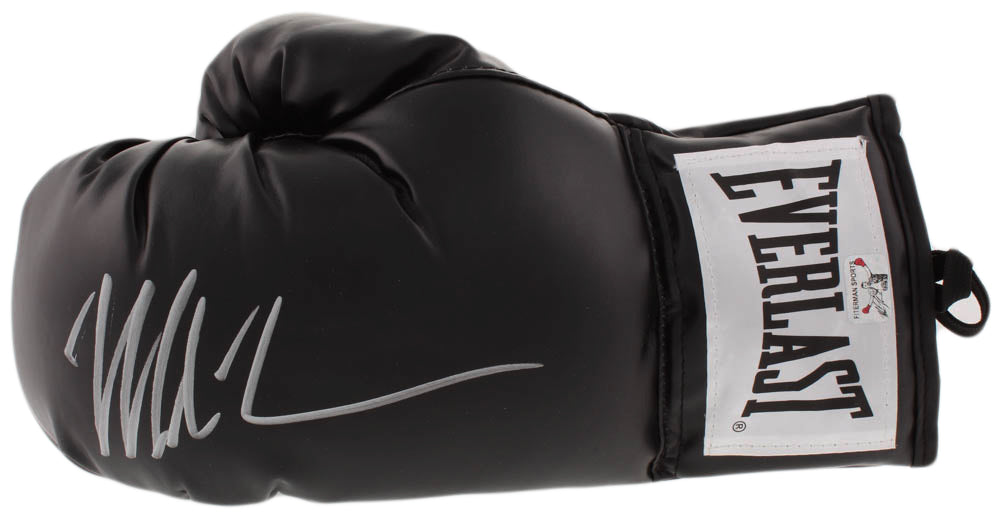 Gant De Boxe Everlast Rouge, Signé Par Mike Tyson, édition Fiterman Sports / Kollectibles