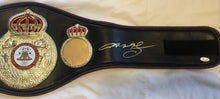 Roberto Duran & Sugar Ray Leonard Autographed WBA Championship Full Size Belt