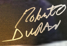 Roberto Duran Custom made autographed Canvas print 20x25 JSA Cert