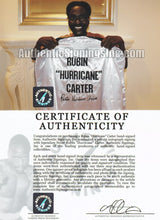 Rubin Hurricane Carter signed autographed Boxing Robe ASI Certified