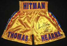 Tommy "Hitman" Hearns Signed Boxing Trunks (ASI COA)