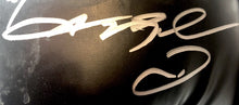 Sugar Ray Leonard and Roberto Duran, Hearns Autographed TUFFWEAR Black Boxing Glove in Silver