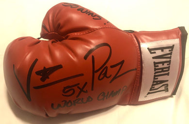 Vinny Paz Pazienza Signed Autographed Boxing Glove 5X World Champ 2020