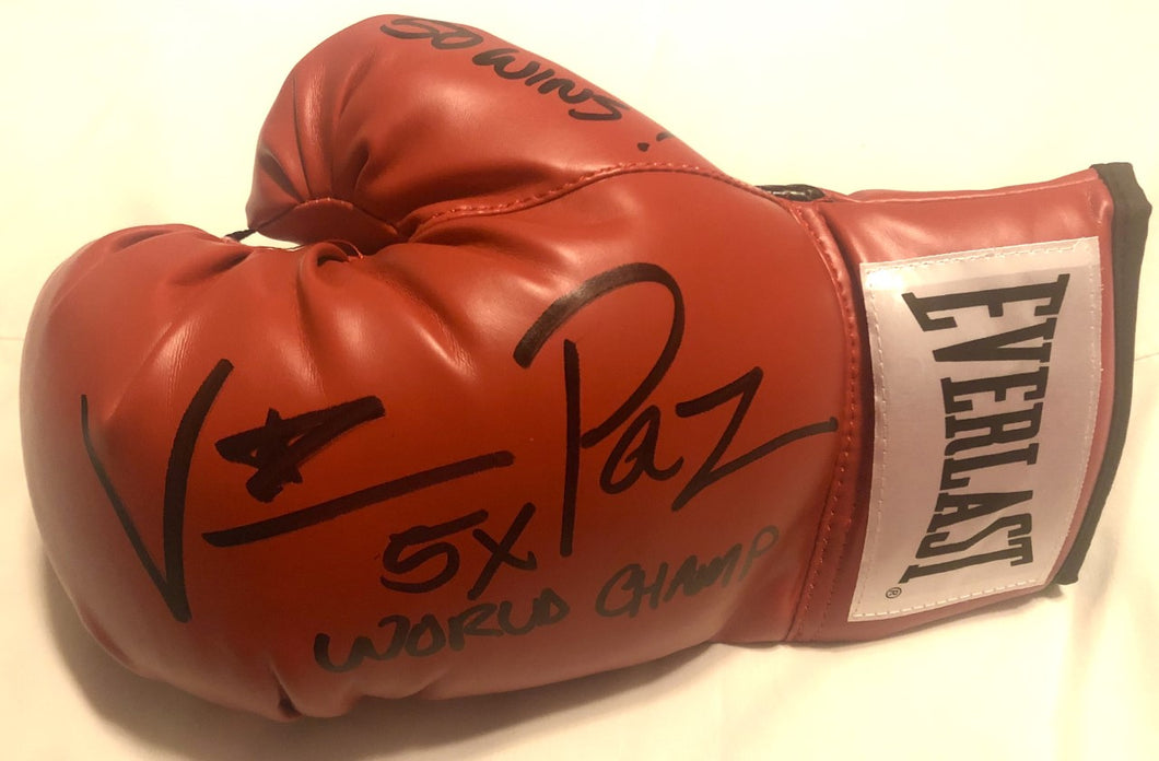 Vinny Paz Pazienza Signed Autographed Boxing Glove 5X World Champ 2020