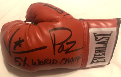 Vinny Paz Pazienza Signed Autographed Boxing Glove 5X World Champ 2020