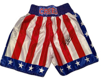 Carl Weathers Signed Custom Boxing Trunks Inscribed "Apollo Creed"