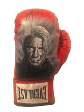 Dolph Lundgren Hand Painted and Autographed Everlast Boxing Glove Inscribed "Gunner"