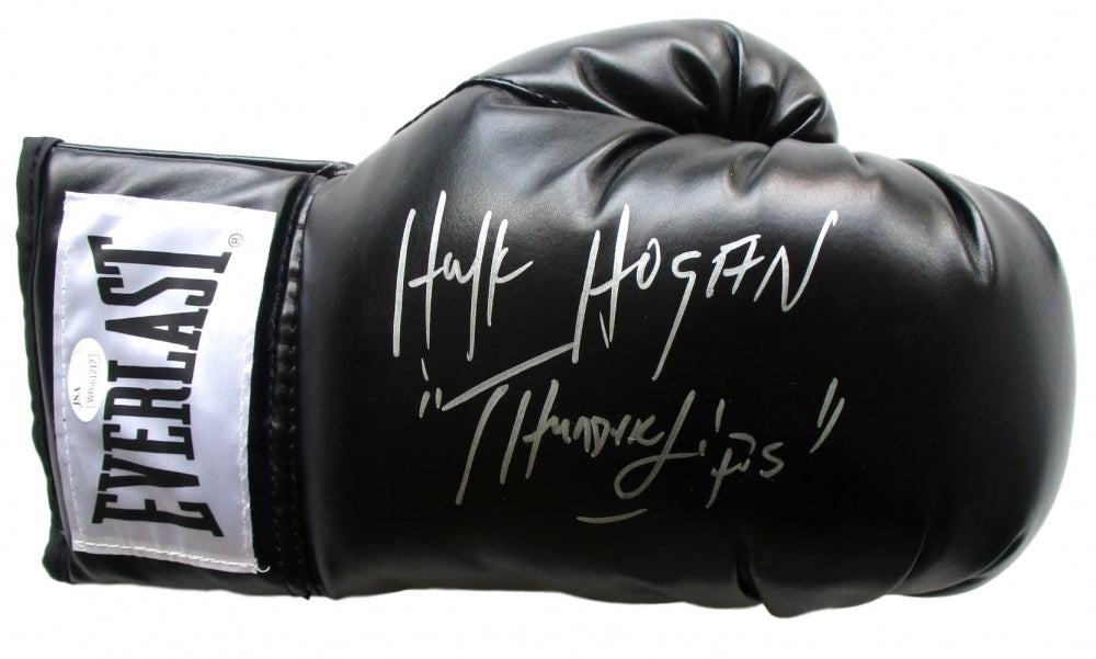 Hulk Hogan Signed Everlast Boxing Glove Inscribed 