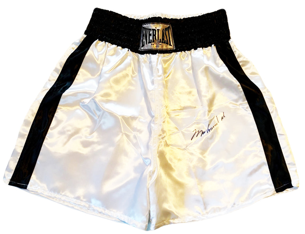 Muhammad Ali Autographed Everlast  Autographed Boxing Rare Trunks
