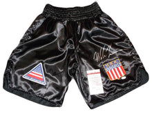Autographed Mike Tyson Custom Made Boxing Trunks JSA Certified