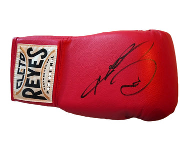 Sugar Ray Leonard Autographed Reyes Boxing Glove