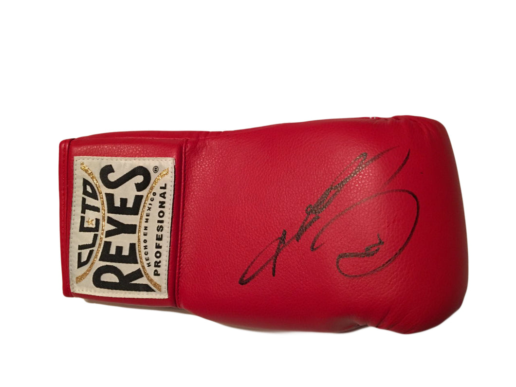 Sugar Ray Leonard Autographed Reyes Boxing Glove