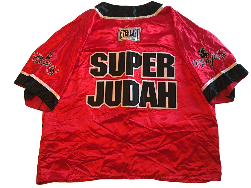 Zab Judah Custom Boxing Corner man Jacket fight worn in his match