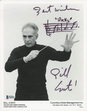 Bill Conti Signed 8x10 Photo Inscribed "Best Wishes" & "Rocks" (Beckett COA)