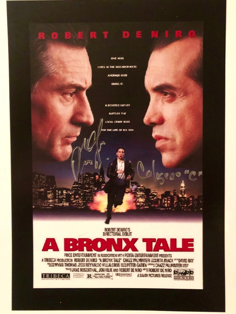 Lillo Brancato A Bronx Tale Signed 8x10 photo w/ Calogero Inscription