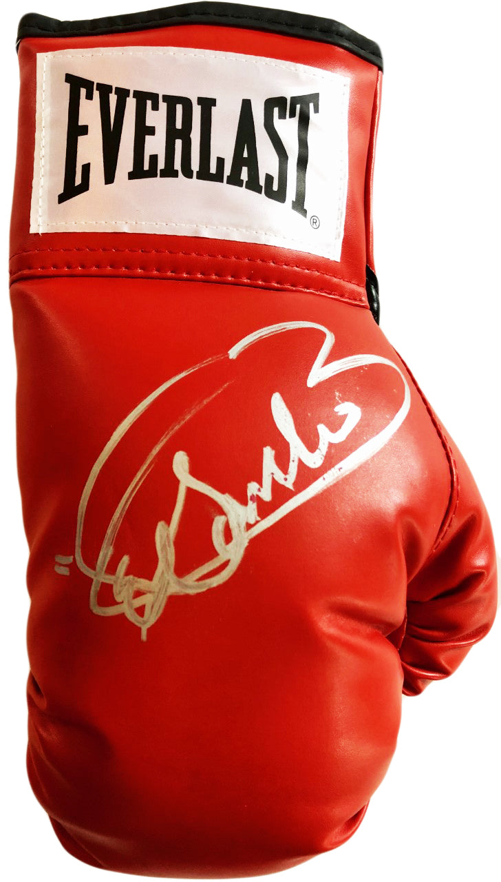 Saul Canelo Alvarez Silver signature Autographed Everlast Boxing Glove
