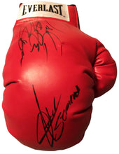 Deontay Wilder Dual Signed Artur Szpilka Red everlast Autographed boxing glove