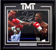 Floyd Mayweather Jr. Signed Arturo Gatti Fight 22x27 Custom Frame Photo Display, Beckett