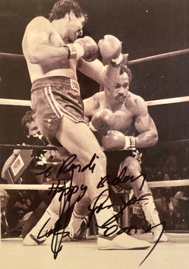 Gerry Cooney Signed Autographed 8x10 boxing photo with incriptions