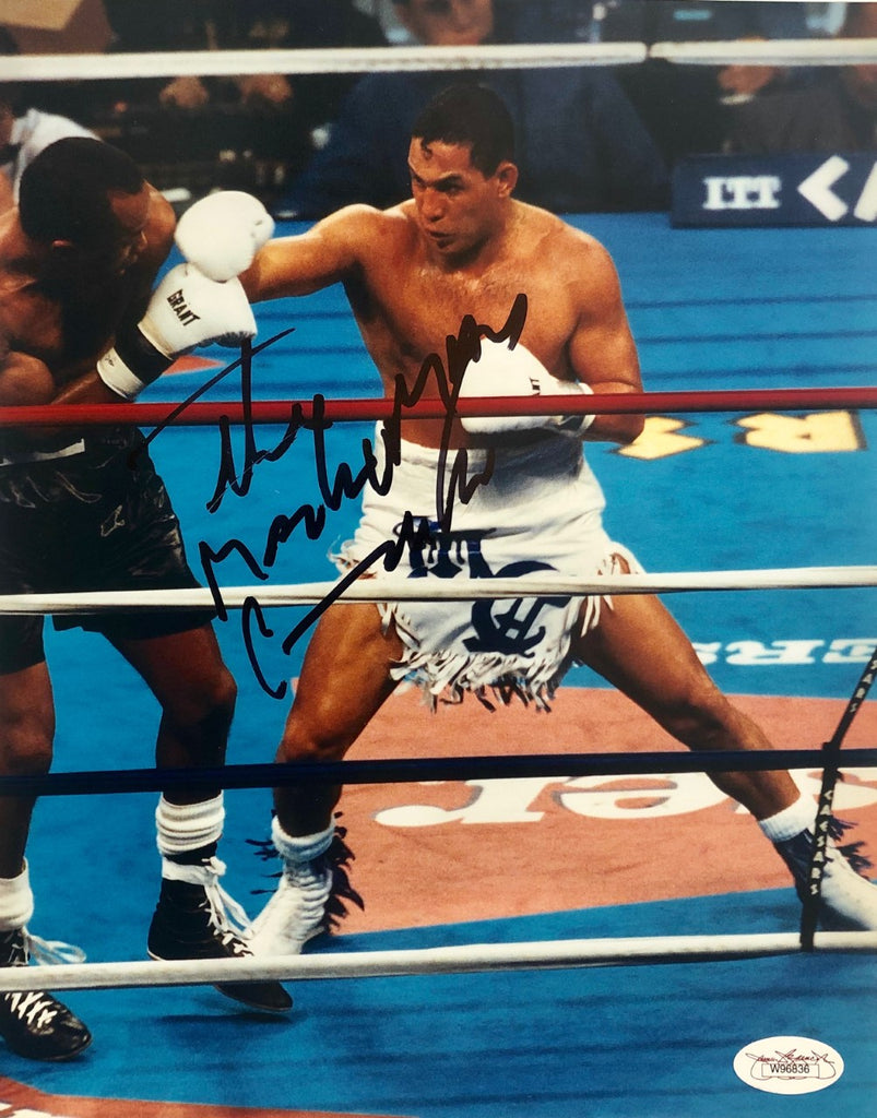 Hector “Macho Man” Camacho Signed 8x10 Photo (JSA COA) – iconsofboxing.com