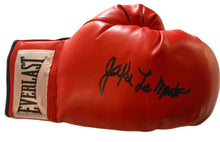 Autographed Jake LaMotta "The Ragging Bull" Right hand Boxing Glove