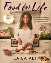 LaiLa Ali Autographed Rare Cook Book hand signed on the inside in person