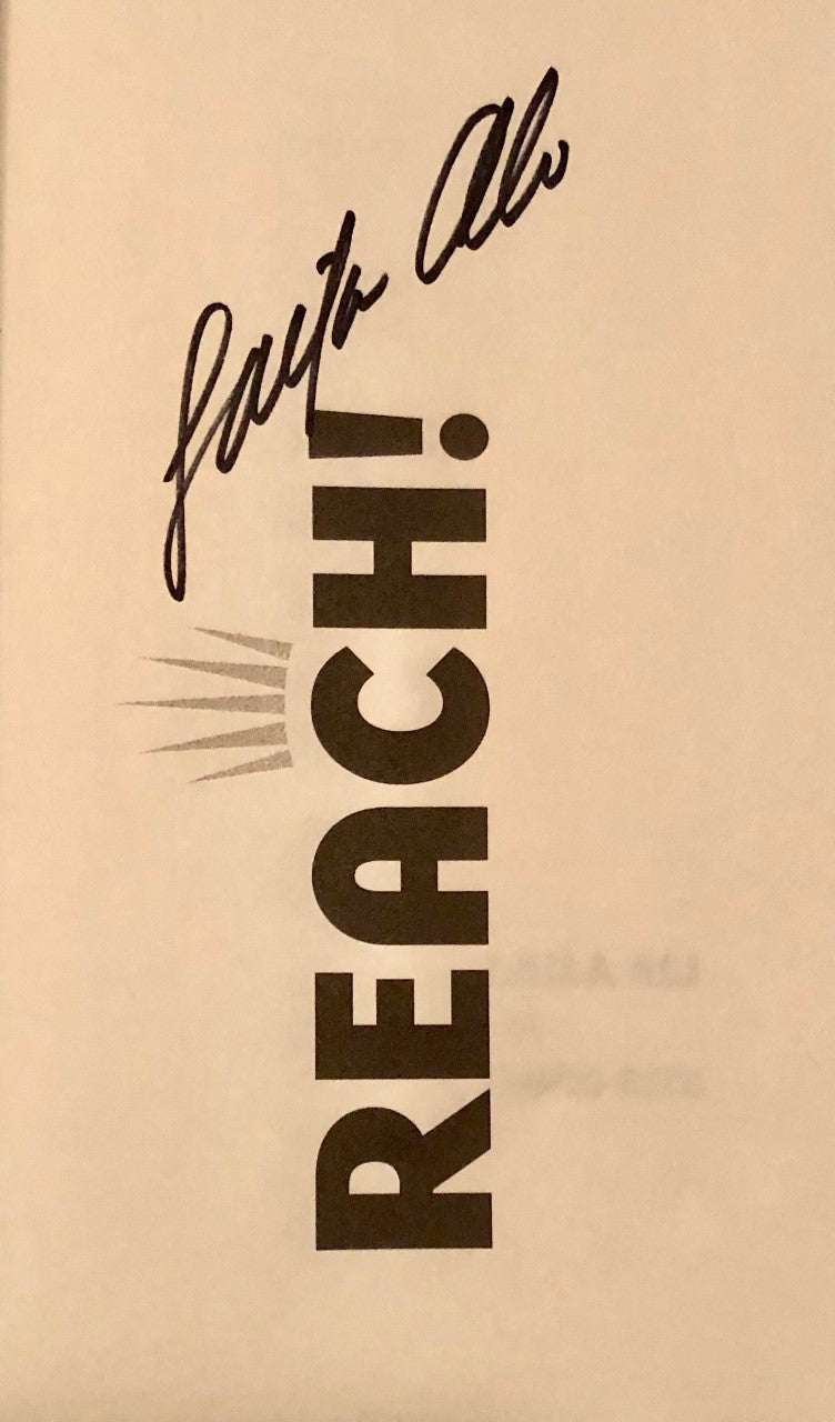 LaiLa Ali Autographed Rare Strenght Book hand signed on the inside in person