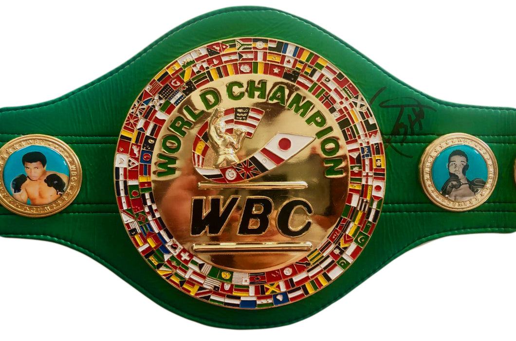 Heavyweight Champion Larry Holmes Autographed WBC Championship Full Size Belt